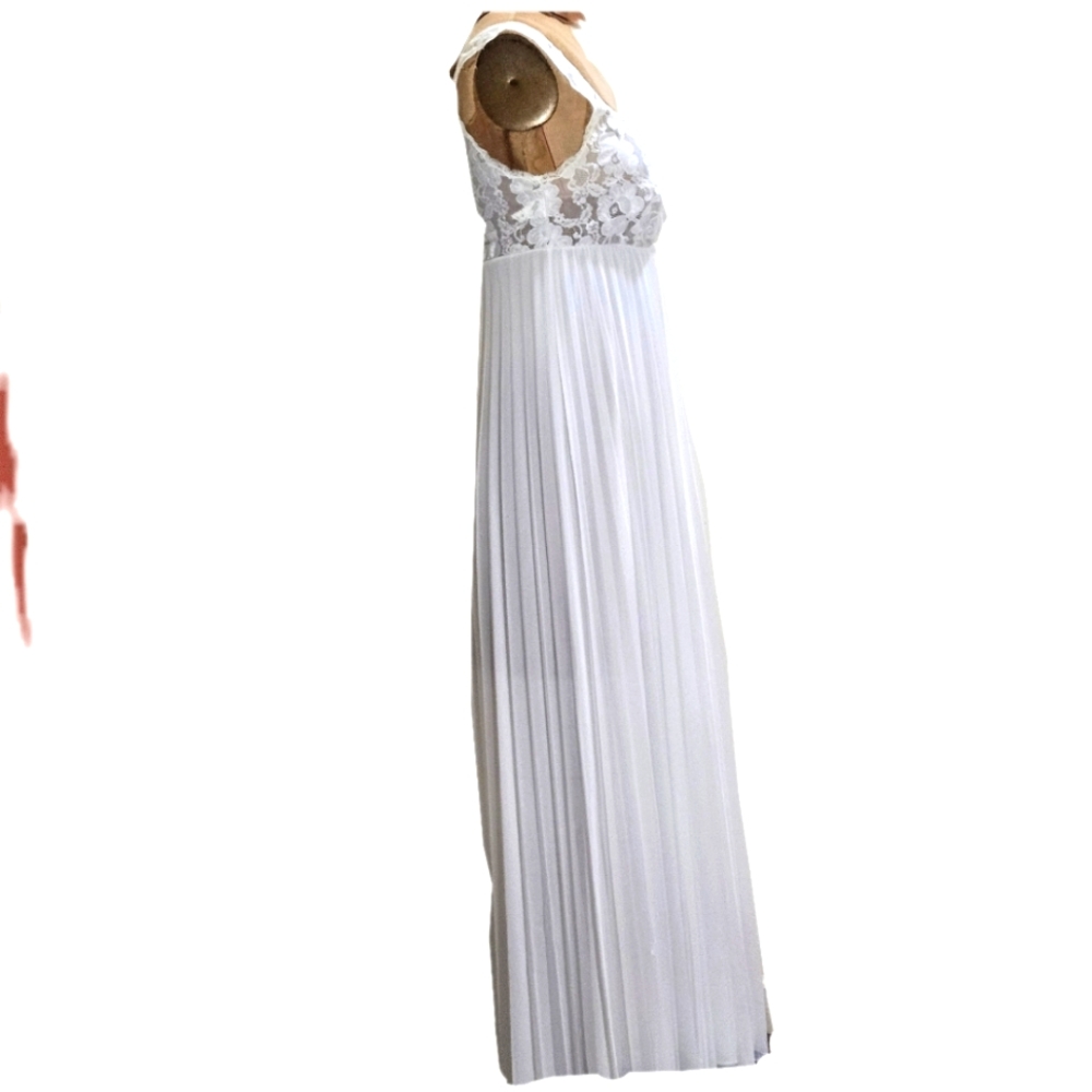 Vintage Blanche by Erika McGowan 1960s bridal nightgown dress - Picture 4 of 8